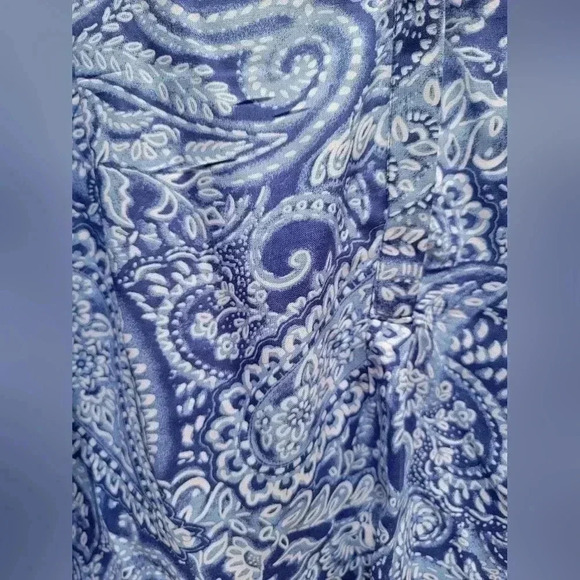 Half Button Up Blouse - Picture 2 of 4